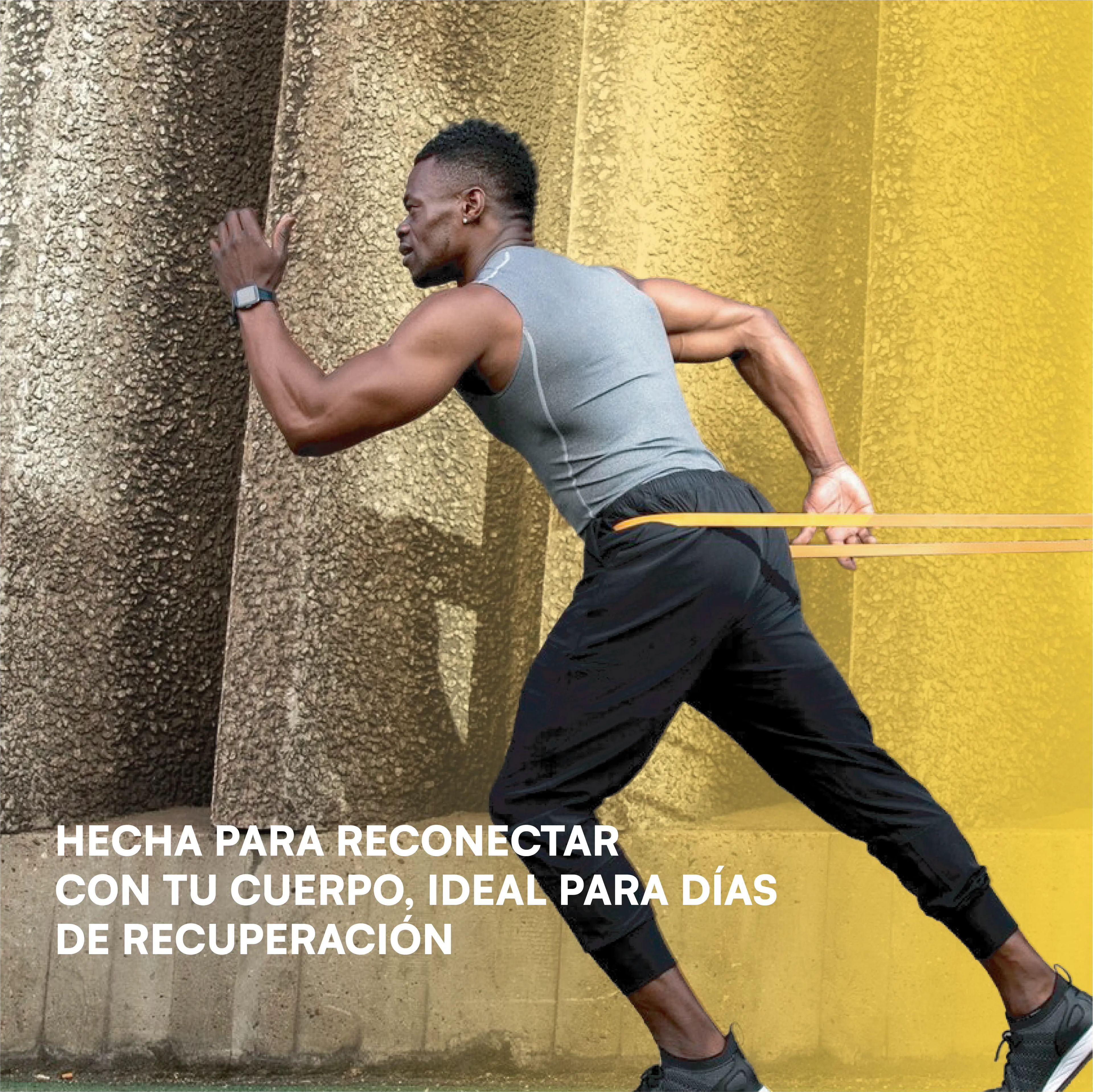 Liga de resistencia MJ Sport amarilla nivel 0 — imagen 3