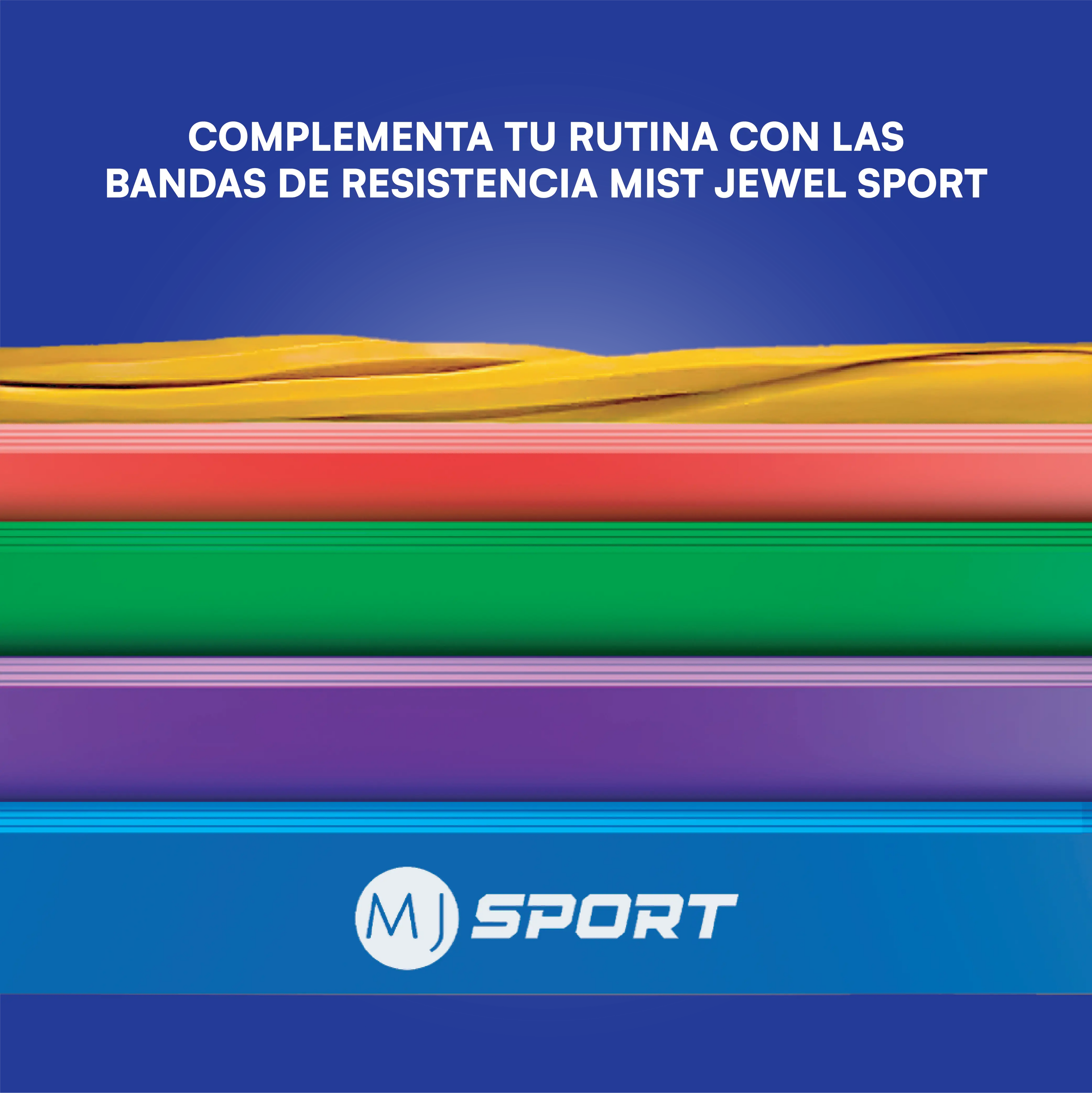 Liga de resistencia MJ Sport azul nivel 4 — imagen 6