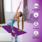 Tapete de yoga MJ Sport morado de TPE 6mm antiderrapante — imagen 6