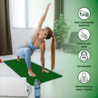 Tapete de yoga MJ Sport verde de TPE 6mm antiderrapante — imagen 7