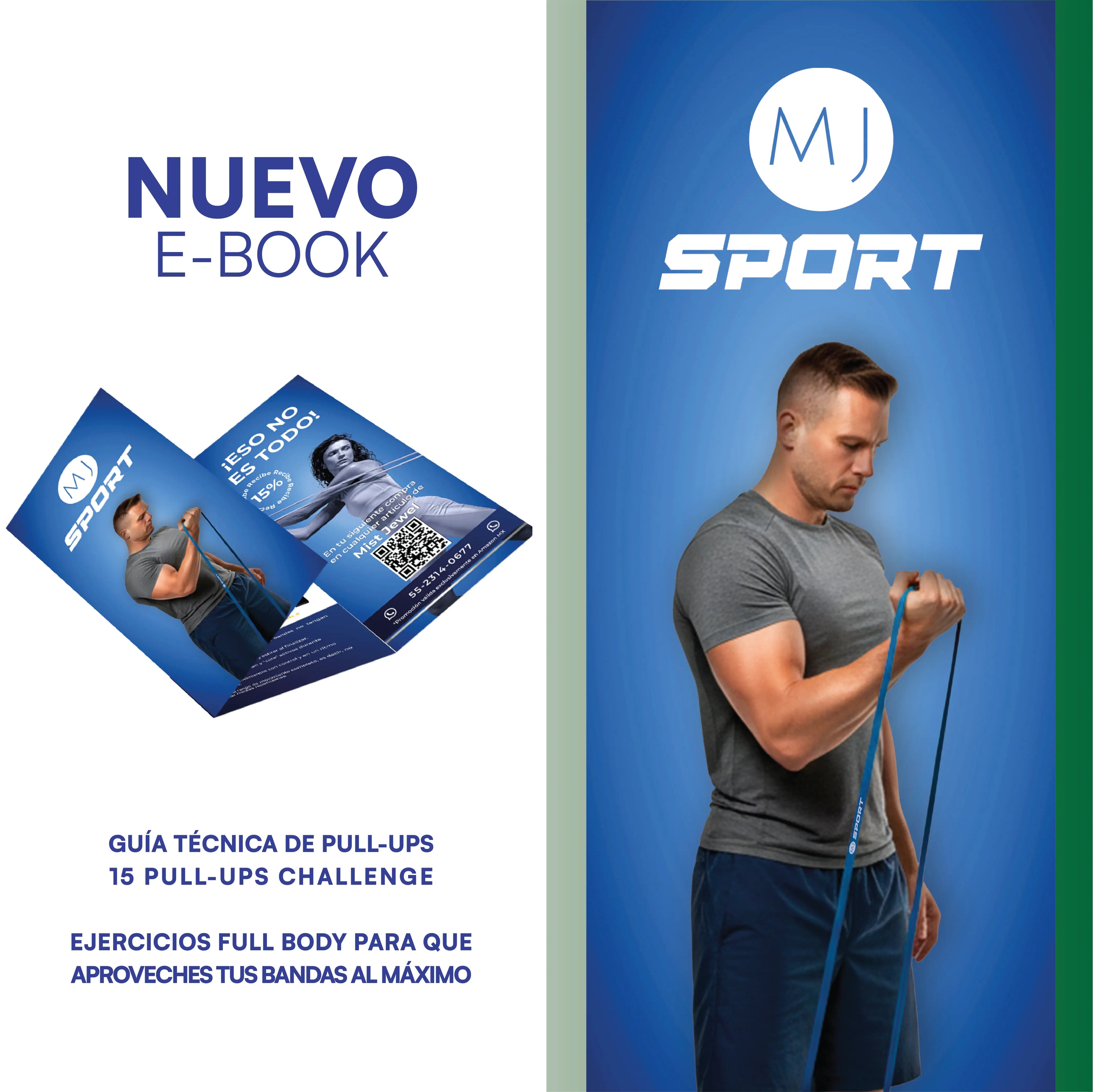 Liga de resistencia MJ Sport verde nivel 2 — imagen 8