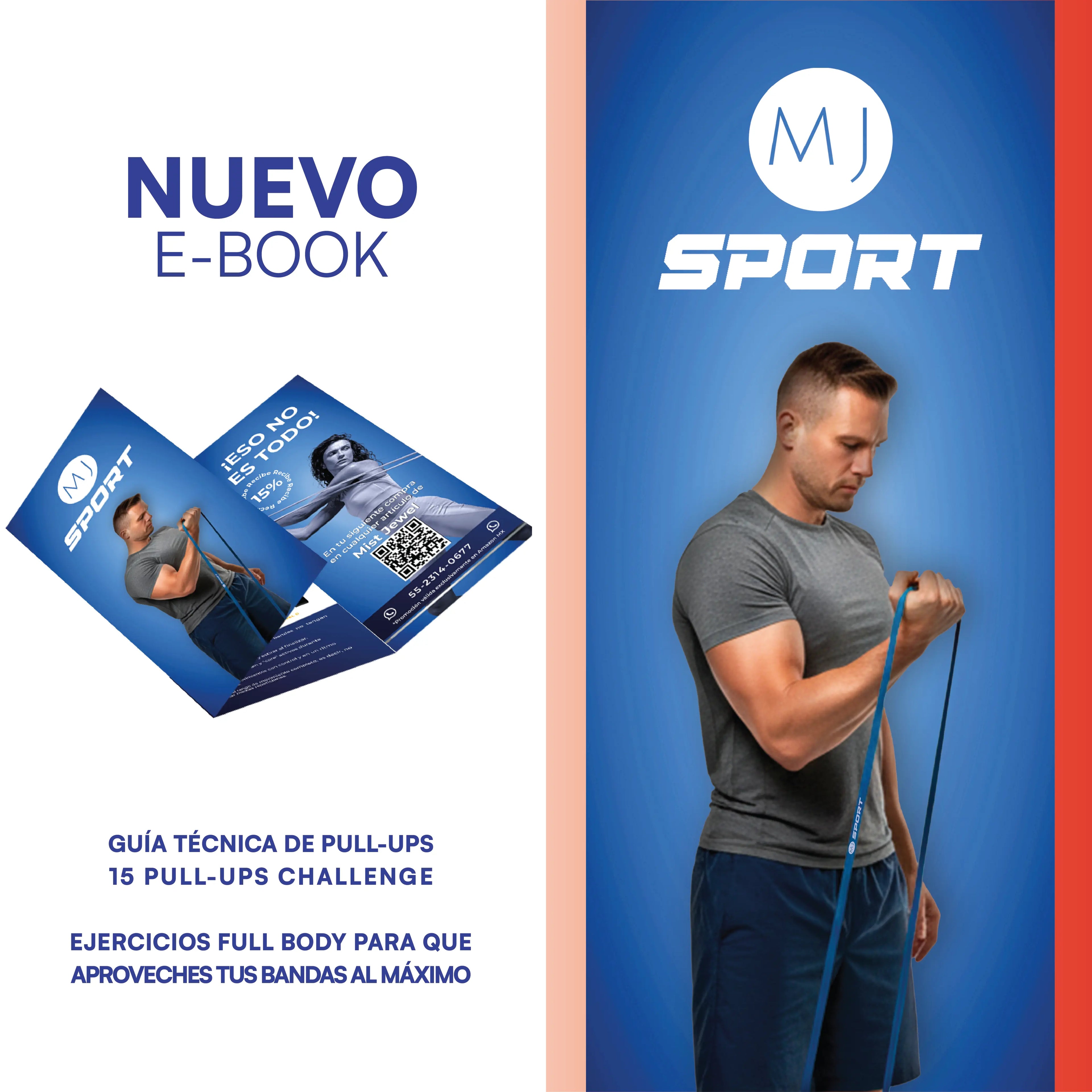 Liga de resistencia MJ Sport roja nivel 1 — imagen 8