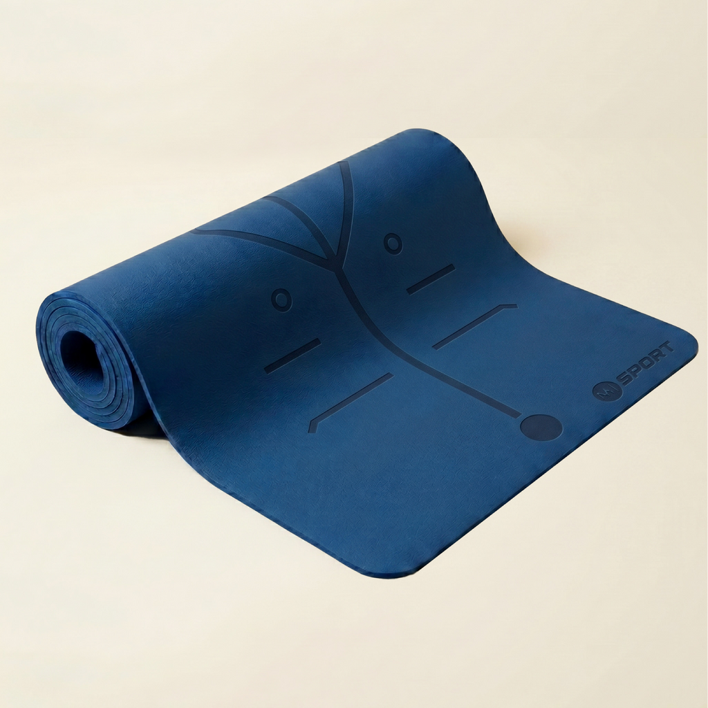 Tapete Azul Premium Yoga &amp; Entrenamiento