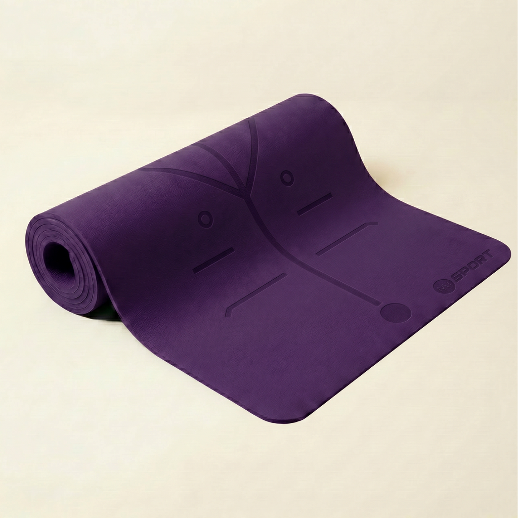 Tapete Morado Premium Yoga &amp; Entrenamiento