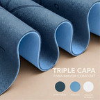 Tapete Azul Premium Yoga &amp; Entrenamiento