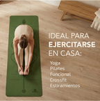 Tapete Verde Premium Yoga &amp; Entrenamiento