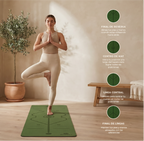 Tapete Verde Premium Yoga &amp; Entrenamiento